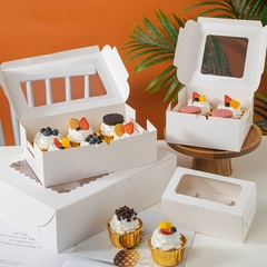 Hộp Đựng Bánh Cupcake (Ô Cửa Sổ)