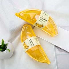 Hộp Nhựa Hình Quả Chuối Đựng Bánh Bông Lan, Bánh Chuối