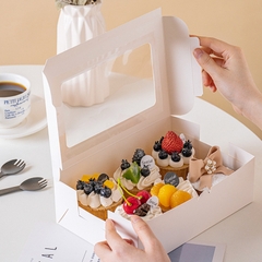Hộp Đựng Bánh Cupcake (Ô Cửa Sổ)
