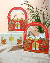 Hộp đựng bánh trung thu Thu Phú Quý (2 Bánh)