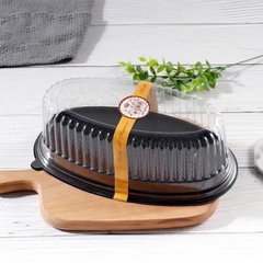 Hộp Oval F70 Đựng Bánh Bông Lan Phô Mai