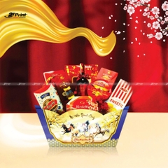 Khay Thuyền Đựng Quà Tết Bính Ngọ 2026