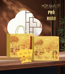 Hộp Đựng Quà Tết 2026 Âm Dương - KT: 36x36x10.5cm