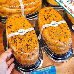 Hộp Oval F70 Đựng Bánh Bông Lan Phô Mai