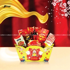 Khay Thuyền Đựng Quà Tết Bính Ngọ 2026