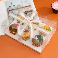 Hộp Mica Đựng Bánh Cupcake