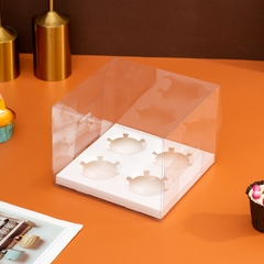 Hộp Mica Đựng Bánh Cupcake