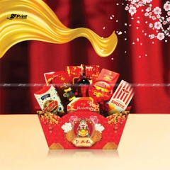 Khay Thuyền Đựng Quà Tết Bính Ngọ 2026