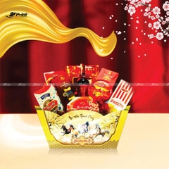 Khay Thuyền Đựng Quà Tết Bính Ngọ 2026