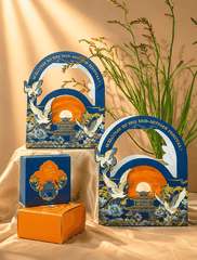 Hộp đựng bánh trung thu Tết Đoàn Viên (2 Bánh)