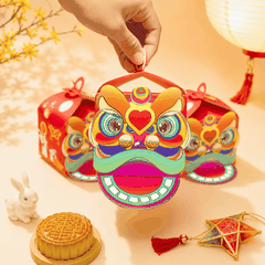 Hộp bánh trung thu Tết Sum Vầy (1 Bánh)