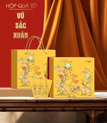 Hộp Đựng Quà Tết 2026 Âm Dương - KT: 36x36x10.5cm