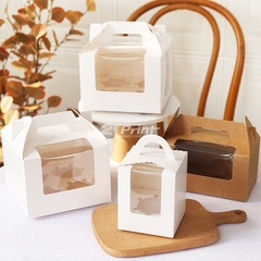 Hộp Đựng Bánh Cupcake Quai Xách