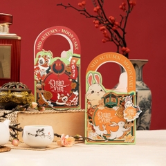 Hộp Đựng Bánh Trung Thu 1 Bánh