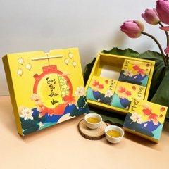 Hộp Đựng Bánh Trung Thu 4 Bánh