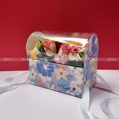 Hộp Mica 2 Ngăn ROMANTIC