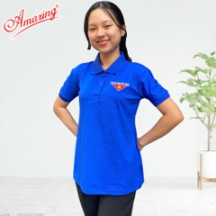 Áo thun polo đoàn viên, thêu logo cờ đỏ sao vàng dành cho Thanh Niên Việt Nam, vải thun lạnh co giãn, không nhăn, Amazing