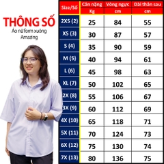 Áo trắng nữ sinh Amazing form rộng, tay ngắn và tay lỡ, phong cách Hàn Quốc, vải kate silk, dáng suông trẻ trung