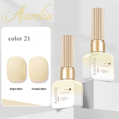 (Aurelia) Sơn gel tone vàng chanh,vàng sữa,-sơn gel tone vàng hot trend mùa hè