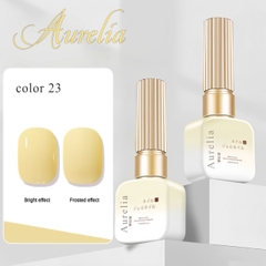 (Aurelia) Sơn gel tone vàng chanh,vàng sữa,-sơn gel tone vàng hot trend mùa hè