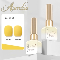 (Aurelia) Sơn gel tone vàng chanh,vàng sữa,-sơn gel tone vàng hot trend mùa hè
