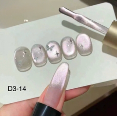 [Aurelia] Sơn gel mắt mèo ánh nước,ánh trăng tone hồng cam-sơn gel mắt mèo tím nhạt(mua 7 chai tặng kèm bảng màu)