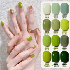 [Aurelia] Sơn gel tone xanh sữa ,xanh matcha   ,xanh bạc hà bán lẻ màu