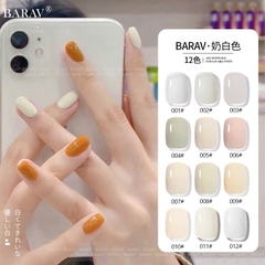 [Aurelia] Sơn gel trắng sữa-xanh kem-trắng sữa dâu