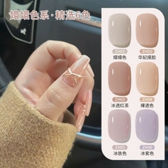 [Aurelia] Sơn gel màu thạch đục-thạch xám ngọc trai ,be hồng dịu-sơn gel bán lẻ 1 chai