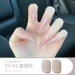 [Aurelia] Sơn gel màu thạch đục-thạch xám ngọc trai ,be hồng dịu-sơn gel bán lẻ 1 chai