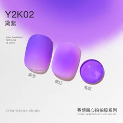 Hũ gel dặm tone neon-gel dặm tone màu nổi bật phong cách y2k