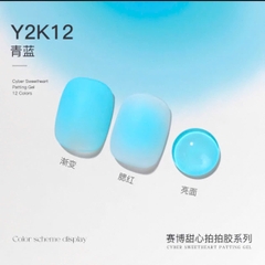 Hũ gel dặm tone neon-gel dặm tone màu nổi bật phong cách y2k