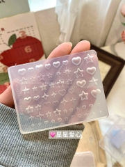 Khuôn sao silicone -khuôn làm charm nail