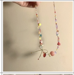 Dây Chuyền Nơ Thắt Màu Sắc