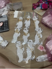 Lắc Tay-Lắc Chân Xi Plantin Vàng