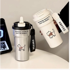 Ly Nước Inox Cún