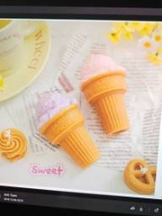 Nến Thơm Ice cream