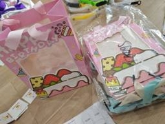 Túi Giấy Happy birthday Nhựa Trong