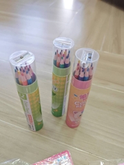 Ống Bút Màu Chì Kèm Gọt 12 Màu