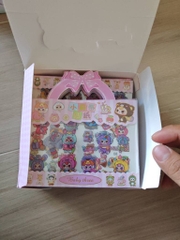 Set 3 Tấm Sticker Quai Nơ