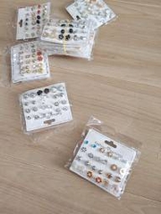 Set 12 Cặp Bông Tai Khác Nhau