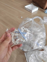 Kẹp Tóc Cún Đeo Nơ