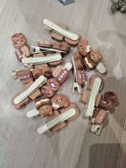 Kẹp Mái Gấu Nâu