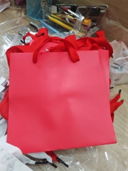 15x15x15 Túi Quà Vuông Đỏ Size Nhỏ