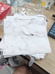 20x20x20 Túi Quà Vuông Vân Mây Size Vừa