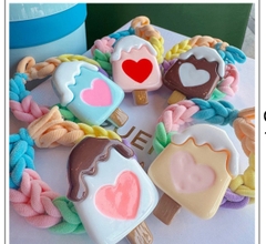 Cột Tóc Charm Kem