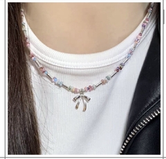 Dây Chuyền Nơ Đá