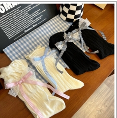 Vớ Dài Thoáng Khí Nơ Ruy Băng