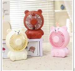 Quạt Cầm Tay Gấu Mini