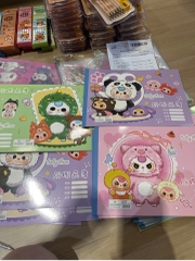 Sổ Vẽ Baby Three Kèm Hình Dán